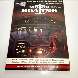 Vintage Rare May 1970 Motor Boating Magazine, 226 Pages